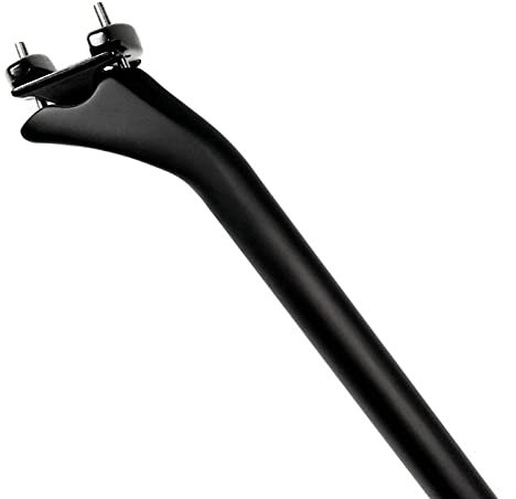 Gefederte Sattelstütze, Fahrradsattelstütze, Fahrradsattelstütze Carbonfaser-Straßenfahrradsattelstütze 27,2 31,6 mm Carbon-Fahrradsattelstütze Carbon-Sattelrohr Gesamt 415 mm Versatz 25 mm ( Color :