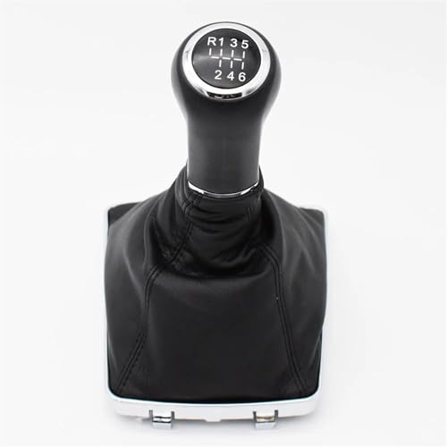 schaltsack Schaltknauf Kompatibel Mit Opel Für Astra H 2005 2006 2007 2008 2009 5/6 Gang Auto Schaltknauf Hebel Stift Stick Gaitor Kofferraumabdeckung Gepäckabdeckung (Color : 6 Speed)
