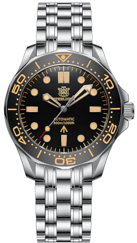 Steeldive SD1957 Keramik-Lünette, 200 m wasserdicht, Luminou NH35, automatische Taucheruhr aus Edelstahl
