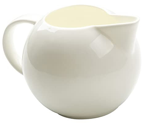 PRETYZOOM Milchkännchen Aus Keramik Saucierenwärmer Aus Keramik Saucenheber Soße Kleines Boot Kleine Soßenschüssel Kleiner Milchkännchen Soßenversorgung Kleiner Milchkrug Weiß Mini Honigtopf