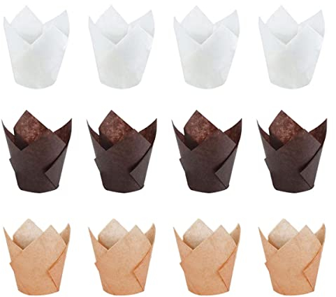 Zerodeko 1set Pirottini Per Muffin Resistenti All e All Per Dolci e Decorazioni