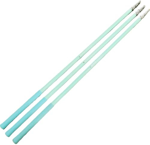 MZPOZB Fischernetz Teleskopstange 3pcs Fishing Carbon Plumbing Rod Telescopic Rod Fishing net Ultra-Light Ultra-Hard Fishing net Rod for Kescher Angeln(2.1m)