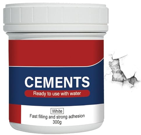 Filler Cement - Concrete Patch, Quick Dry Repair Cement | Waterproof Concrete Seal, Versatile Cement Filler & Sealant, Floor Repair for Patios, Sidewalks, Outdoor Use