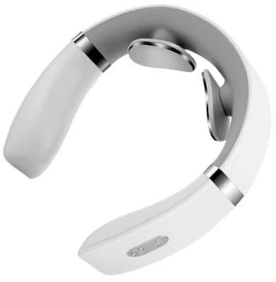 Masajeador Cervical Masajeadores Eléctricos | Portátil Recargable Masaje Tejido Profundo 10 Modos Vibratorio Ajustable Estrés Cuidado Facial Hogar Viajes