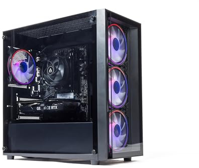 GTR Gaming PC | Intel Core i5-12400F | RTX 3050 6GB | 16GB DDR4 RAM | 1TB NVMe SSD | 500W 80+ Bronze PSU | Windows 11 | ARGB Glass Case | WiFi