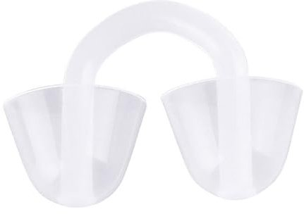 Fahoujs Clip nasal de natation en silicone - Prise confortable pour la plongée et autres sports nautiques - Prise indolore - Protection de natation - Pinces de natation pratiques pour la plongée