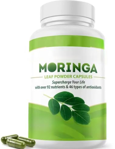 Cápsulas blandas de Moringa, para energía y apoyo inmunológico