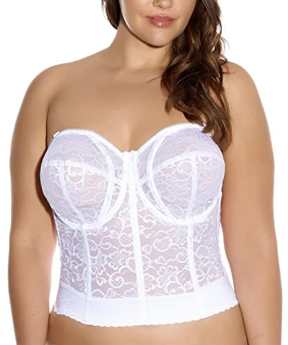 Goddess Women's Lace Bridal Bustier