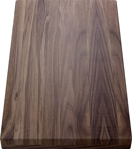 BLANCO 225331 Brückenschneidbrett aus massivem Nußbaum Schneidbrett, Holz, Large