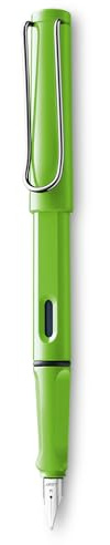 Limited color green L13GN-EF LAMY Safari fountain pen (EF) 2012 (japan import)