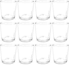 Sandra Rich 12er Set Teelichthalter, Votivgläser Promo H. 6,5cm D. 5,5cm klar