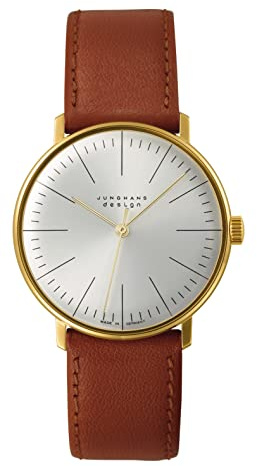 JUNGHANS max Bill Armbanduhr Handaufzug mit Saphirglas 027/5703.02