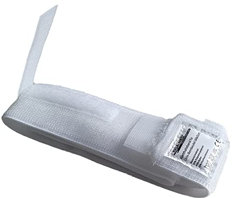 TIGA-MED Fixationsband für Urinbeutel/Beinbeutel | sichere Fixierung mit Klett | individuell kürzbar | waschbar bis 60°C (4)
