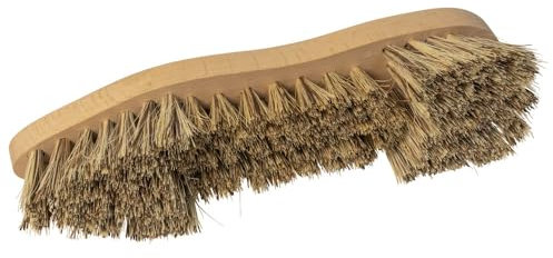 Waldkraft Waschbürste geölt spitz rund 45007 01 (Schrubberbürste Scheuerbürste spitz rund Buchenholz Wurzelbürste) Länge: 23 cm/Breite: 5,5 cm/Höhe: 4 cm