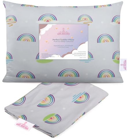 Kona's Perfect Toddler Pillow - Softest Pillowcase, 13 x 18 Inch, Ages 2-3