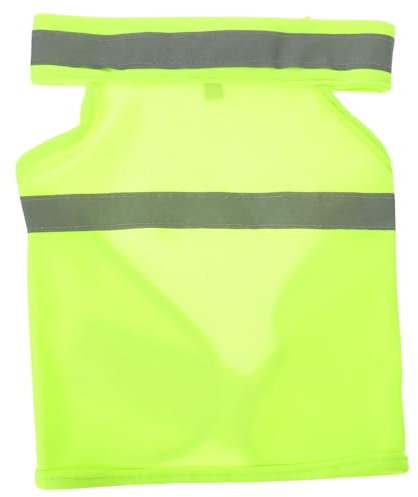 COSMEVIVI Gut Sichtbare Reflektierende Hundeweste Sicherheitsjacke Für Haustiere Verstellbare Fluoreszierende Weste Für Welpen Und Hunde