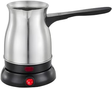 Wintem Bollitore Elettrico in Acciaio Inossidabile 600W - Capacità 700ml per Bevande Calde Perfette - Rotazione Base 360° - Pratico e Comodo - Sistema di Antisurriscaldamento - Facile da Pulire