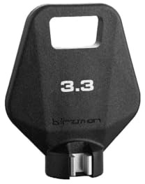 Birzman Two-Way Spoke Wrenches 3.3 Black, BM24-TWSW-33