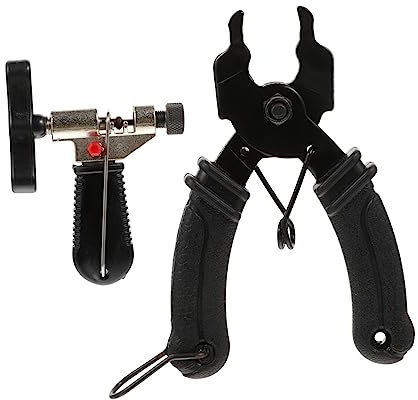 Toyvian 2pièces Outil De Montage Démontage De Chaîne De Vélo Pince à Maillons Et Outil De Réparation Rapide