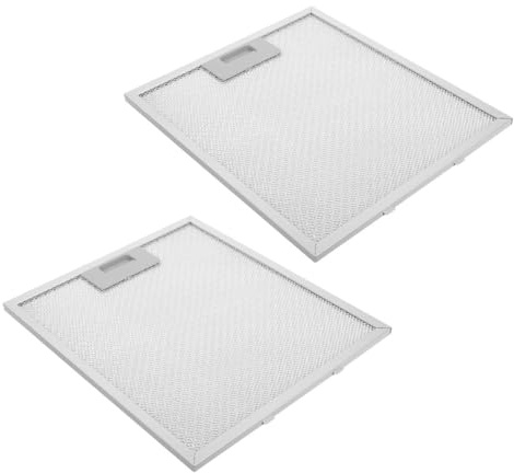 SHINEOFI Filtros De Campana Extractora De Repuesto 2 Unidades 267×305×9 Mm, Filtro De Ventilación Del Capó De Malla Metálica 5 Capas, Compatible Cocina Doméstica