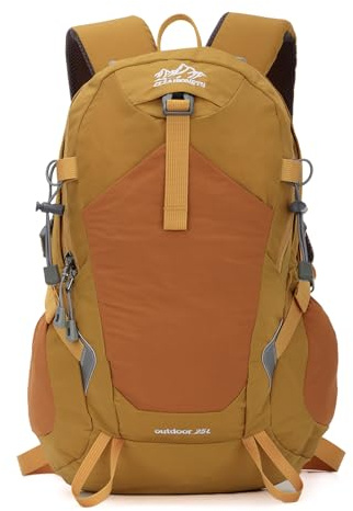 Freiesoldaten 25L Sac à Dos de Randonnée pour Hommes et Femmes, Petit Léger Sac à Dos Compact Sac à Dos Pliable pour Camping Voyage en Plein Air