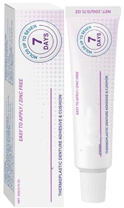 Zahnprothesen Haftgel, Thermoplastischer Prothesenkleber,Haftcreme für Zahnprothesen,Thermoplastic Denture Adhesive, For Daily Women Men Adults (1PCS)
