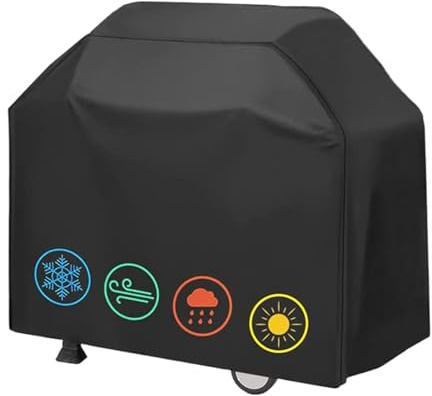Acunny Copertura per barbecue | Copertura per tavolo da barbecue | Protezione impermeabile anti UV antipolvere per attrezzature da cucina all'aperto giardino terrazzo