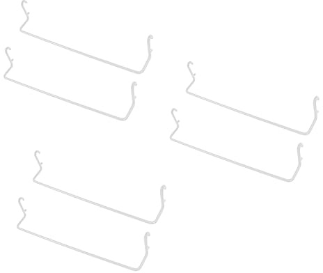 Amosfun 3 Series Soporte Para Toallas Extensible Para Tablero Perforado Inoxidable Resistente Y Fácil De Instalar Para Hogar Y Tienda 2 Piezas X 3
