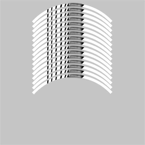 SJHYLL Pegatina Moto Cinta Adhesiva para Llanta Motocicleta Banda para El Cubo La Rueda 17 Pulgadas para Z800 Pegatina Llanta
