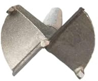 1 foret d'alésage de 50 à 100 mm for le travail du bois, scie cloche à centrage automatique, outils de coupe du bois en carbure de tungstène(80mm)