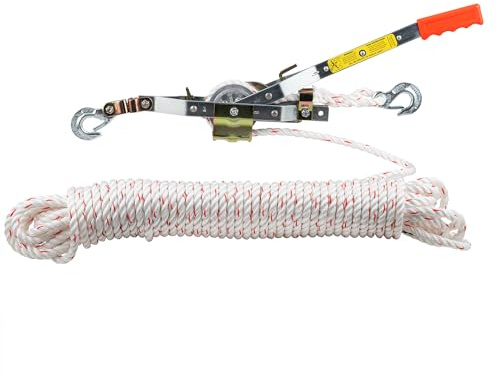 Maasdam Pow'R Pull A-100 3/4 Ton Capacitty Rope Puller with 100' of 1/2 dia. Rope