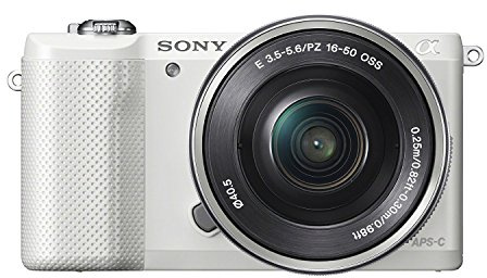 Sony Alpha a5000 20.1MP SLR Camera (White)