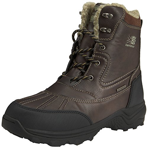 Karrimor herr snö vardaglig 3 vädertålig höga vandringsstövlar, Brun - 7 UK