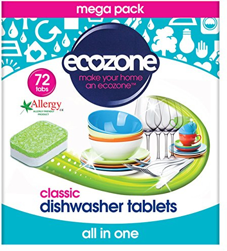 Ecozone | Dishwasher Tablets Classic 72 | 3 x 72 tabs