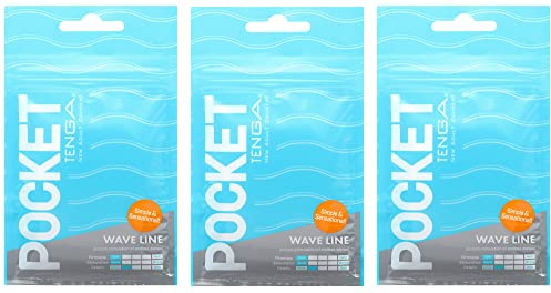 POCKET TENGA WAVE LINE (3 PIECES SET)