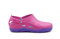 CALZURO 'Rebel' - Zoccoli Sanitari Professionali - Plantare Estraibile - Rosa/Suola Viola Mis.39-40 - Marchio CE