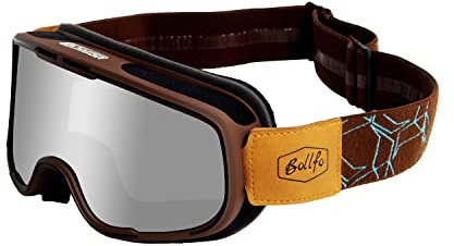HONCENMAX Hochwertige Motorradbrillen Schutzbrille, Motocross Brille für Helm - für Outdoor Aktivitäten Motocross Skifahren Radfahren Wandern Augenschutz