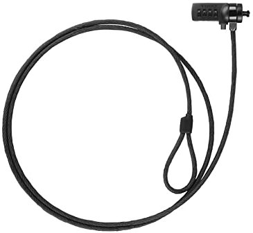 CABLE DE SEGURIDAD PORTATILES/MONITORES/TELEVISIONES TOOQ TQCLK0015-G CON COMBINACI??N 4 DIGITOS 1