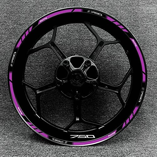 Felgenband Motorrad-Innen- Und Außenradnaben-Aufkleber, Dekorative Felge, Wasserdicht, Hochreflektierender Aufkleber Für Kawasaki Z900(Color:24)