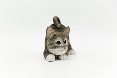 DecoTrend GmbH Dekofigur Kleine Katze lauernd 11,5x7x8cm