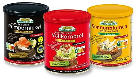Mestemacher Probierset 3 x 500g