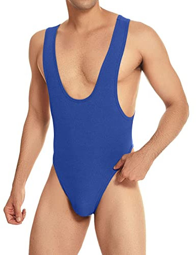 Body Herren Sexy Spitze Bodysuit Durchsichtig Stringbody Ärmellos Männerbody Unterwäsche Muskel Shirt High Cut Wrestling Unterhemd Einteiler Sissy Dessous Nachtwäsche Reizwäsche