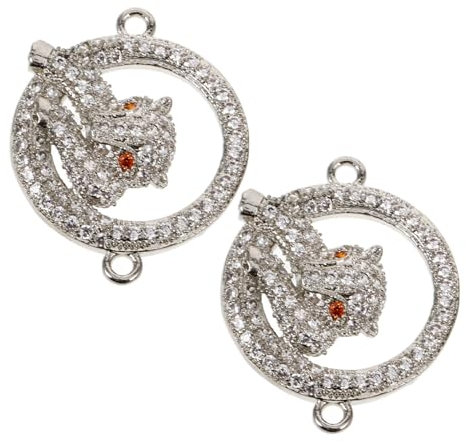 NUOBESTY 2stücke Halskettenverschlüsse Schmuck Verschluss Für Halsketten Und Armbänder Diy Schmuckverschlussverschlüsse Mit Glatter Oberfläche Und Langer Nutzungsdauer