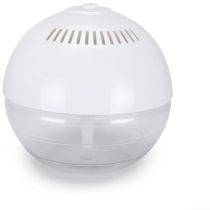 Hasaller 10W Air Purifier for Home Bedroom Dust Cleaner Air Filter Aroma Diffuser Ioniser LED Light Water Air-Purifier Allergies Cooking Smoke Smell Removal Pet Odour Dust Collector Hayfever