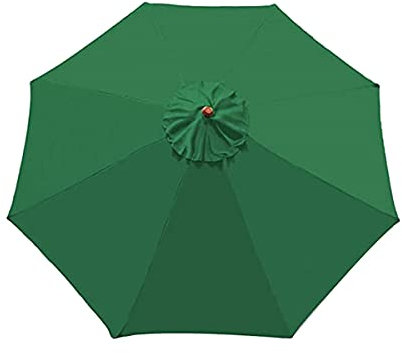 Funda de lona para sombrilla de jardín de 6/8 varillas de poliéster, toldo de playa, cubierta de repuesto para sombrilla de playa