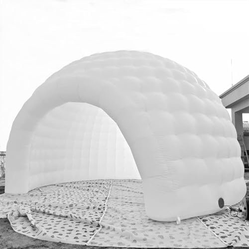 001, Inflatable Dome Tent Inflatable Commercial Wedding Event Dome Marquee Tent Party Tents Tent with Led Lights for Party Wedding Show Outdoor Events