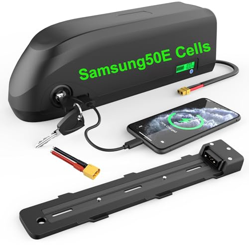 48V 20Ah Batterie de vélo électrique for Rad Power/Rad Runner/Rad City - 1500W Batterie for kit de Conversion pour vélo Bafang Kit