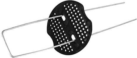 FONDOTIN 50pièces Piquets De Fixation u pour Jardinage Rondelles pour Tentes Tarp Et Plantes