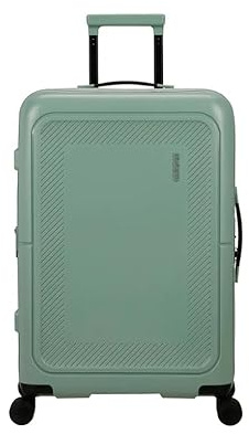 American Tourister DashPop, mittelgroßer Koffer, 67 cm, 76-84 l, erweiterbar, Eisberggrün, 4 drehbare Räder, TSA-Schloss