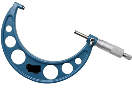 Bügelmessschraube, 100-125mm Micrometre innen im äußeren Mikrometer Messwerkzeug 0,01 mm Mikrometer 5201-125A